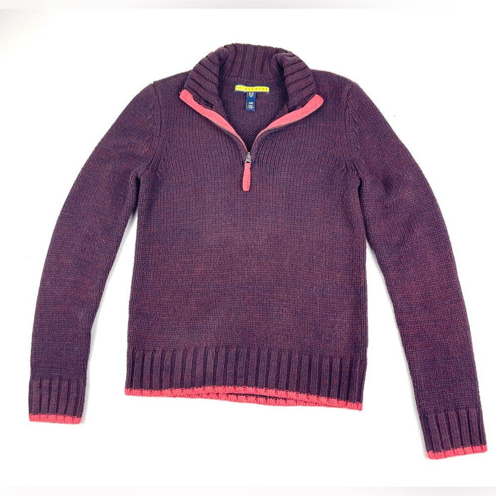 Women’s Prince & Fox Burgundy Long Sleeve Sweater Size Medium